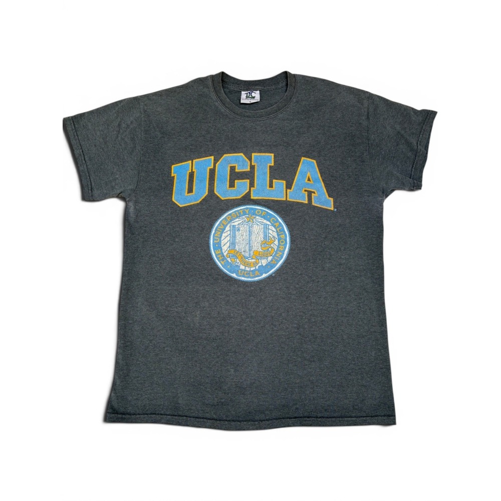 Vintage UCLA Bruins T Shirt Mens Medium Grey University of California TLC Tee